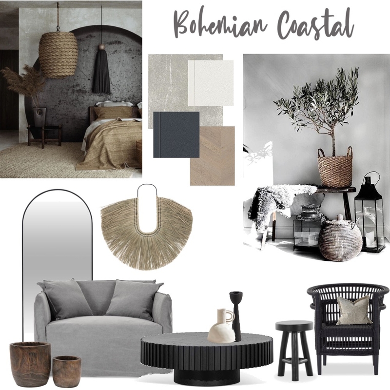 Bohemian Coastal Mood Board by AmberShirley on Style Sourcebook
