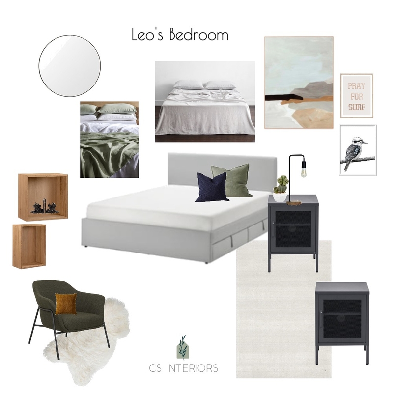 Leo's Bedroom Mood Board by CSInteriors on Style Sourcebook