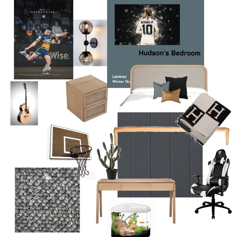 Hudson's Bedroom Mood Board by CarissaBrown on Style Sourcebook