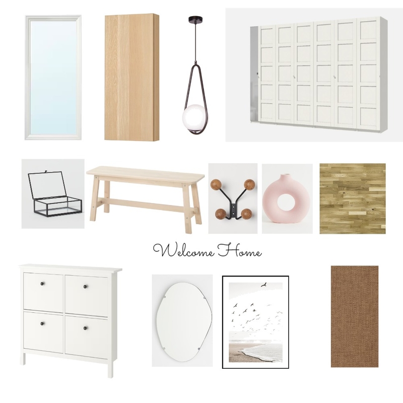 Hallway Monica Mood Board by Designful.ro on Style Sourcebook