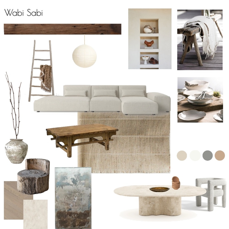 Wabi Sabi Mood Board by tenfoldsinteriors on Style Sourcebook