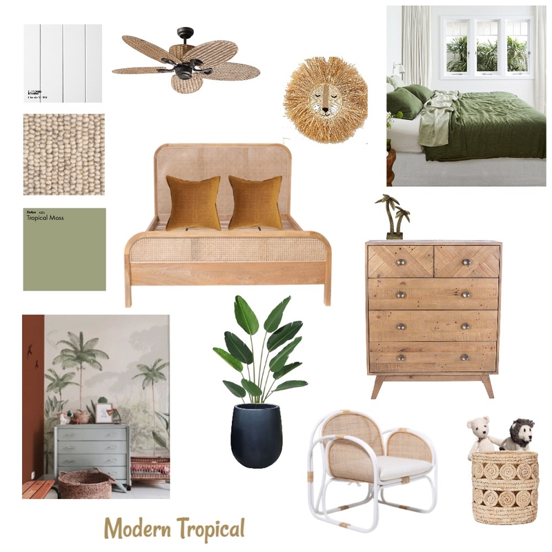 Modern Tropical Mood Board by EbonyPerry on Style Sourcebook