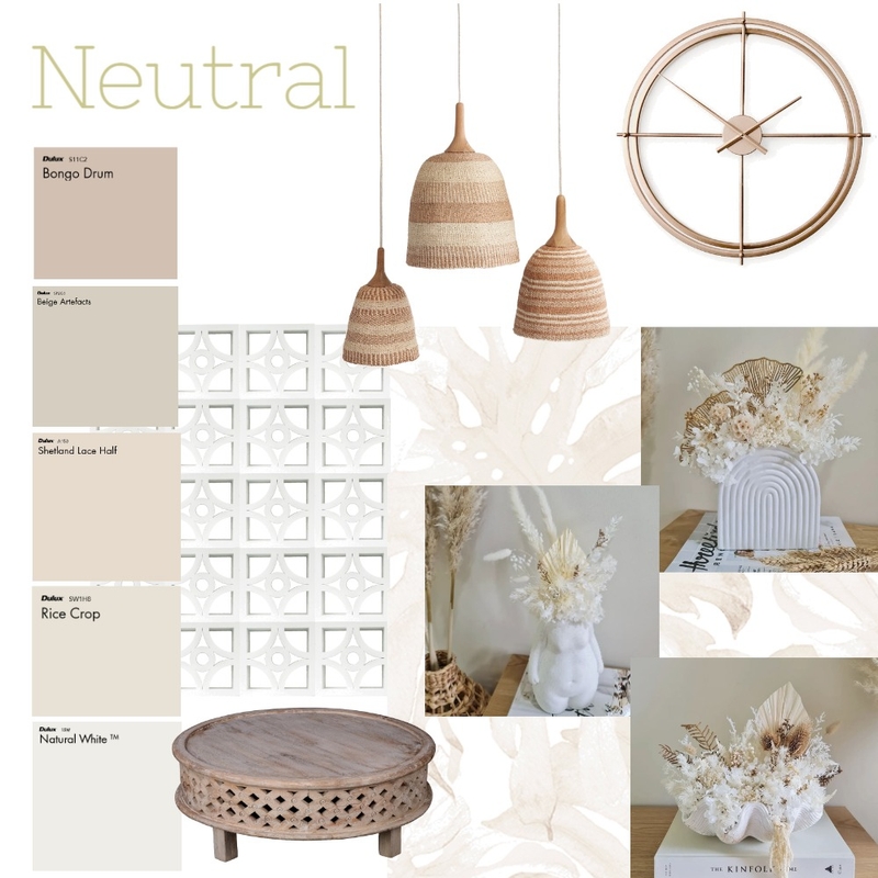 Neutral Mood Board by Fresh Start Styling & Designs on Style Sourcebook