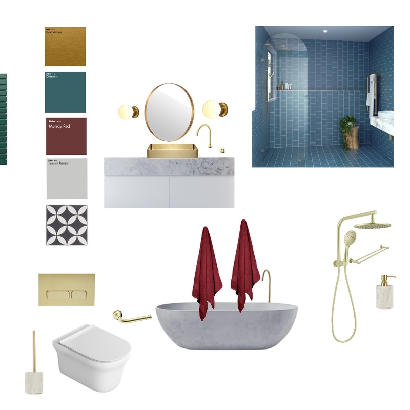 Bathroom Mood Board by allison frantz on Style Sourcebook