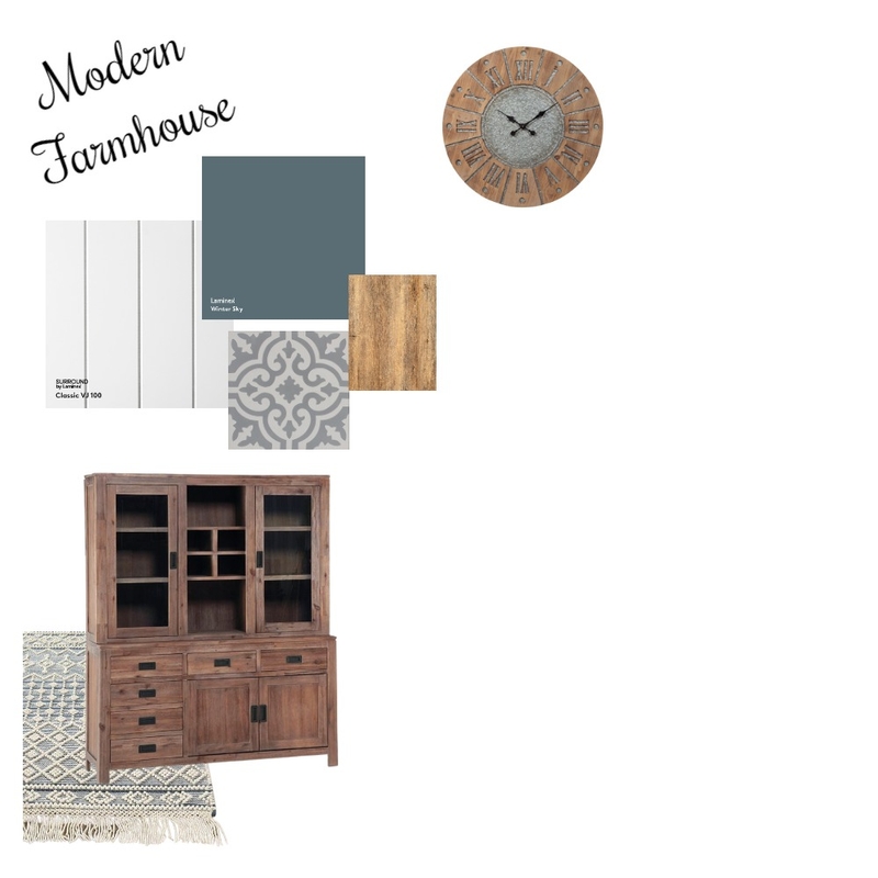 Modern Farmhouse Mood Board by Ordinary Made Beautiful on Style Sourcebook