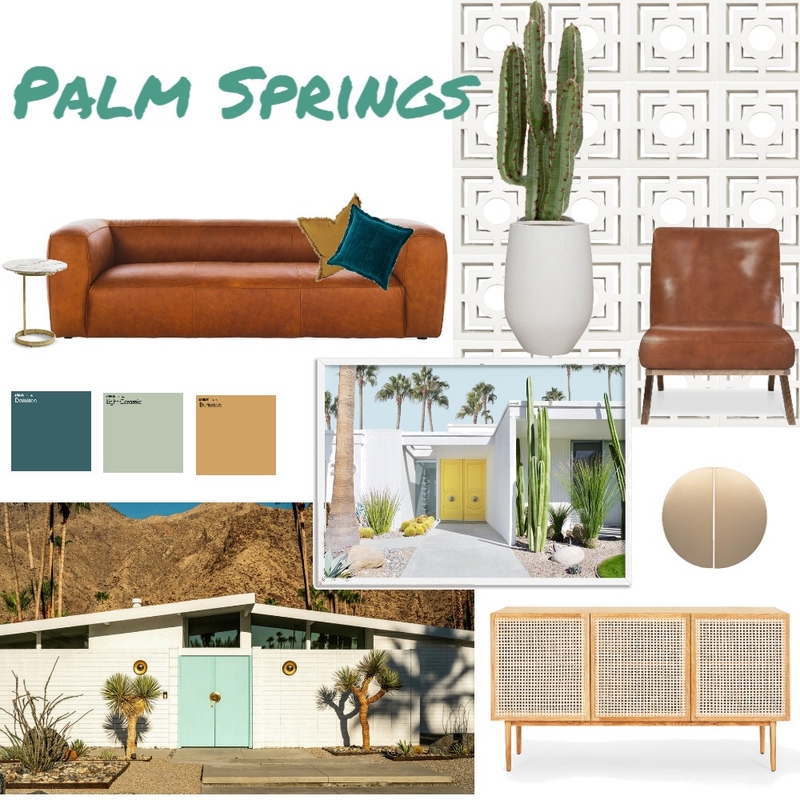 Palm Springs Vibe Check Mood Board by Fresh Start Styling & Designs on Style Sourcebook