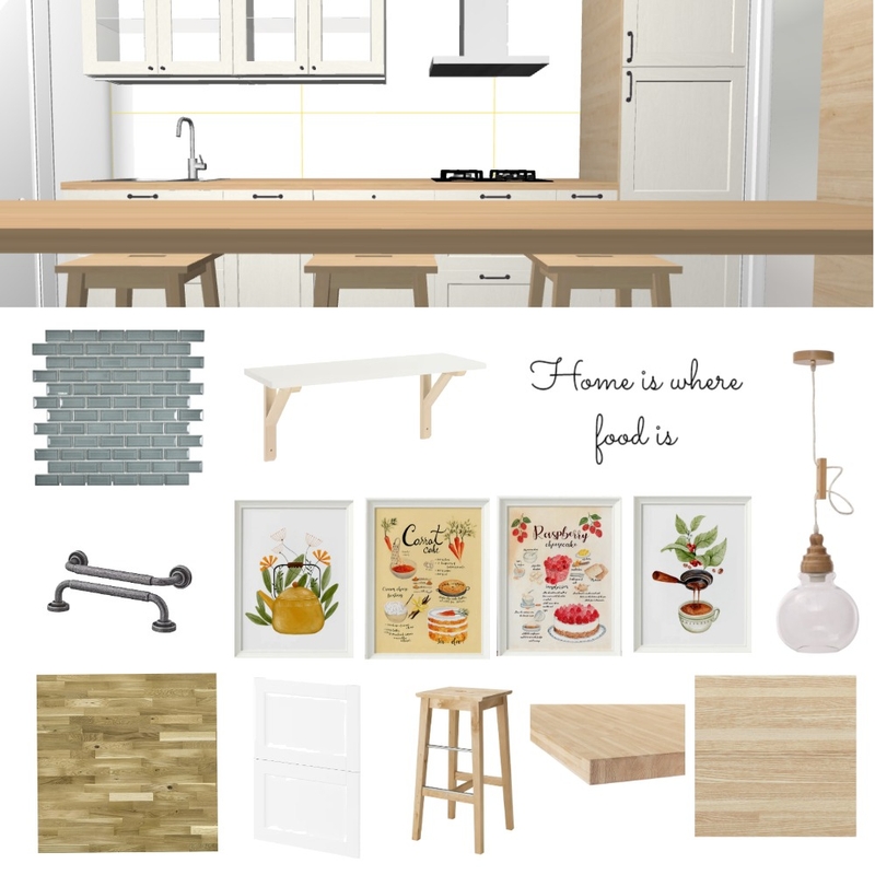 Kitchen Monica Mood Board by Designful.ro on Style Sourcebook