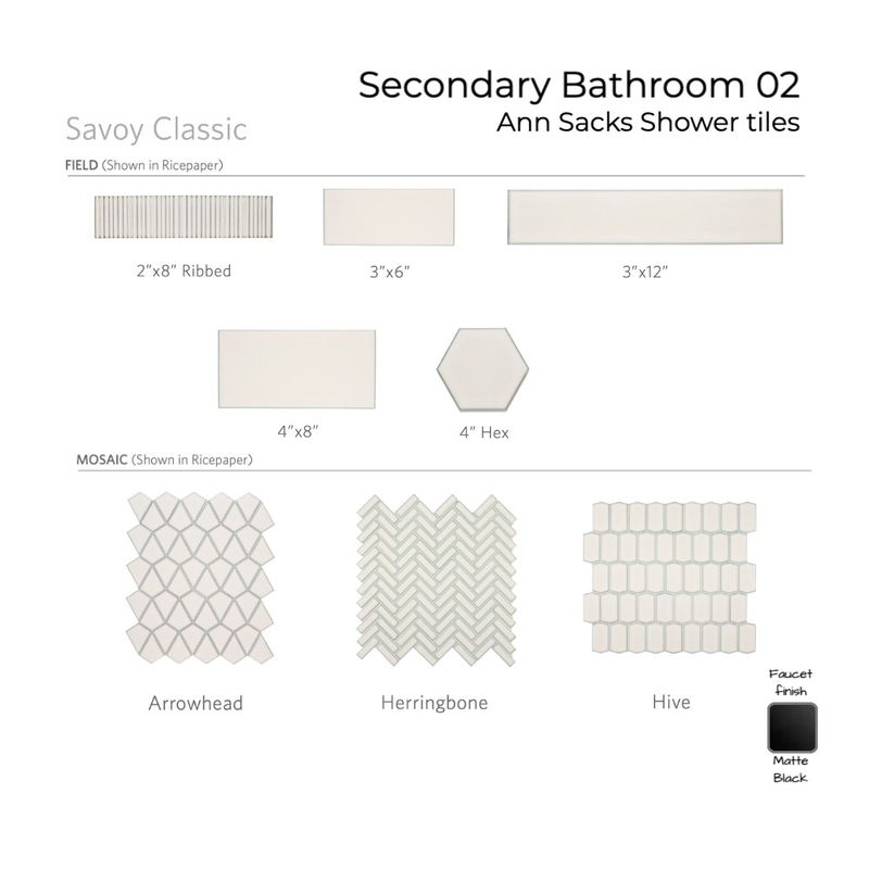Bathrooms 02. Shower tiles Mood Board by Noelia Sanchez on Style Sourcebook