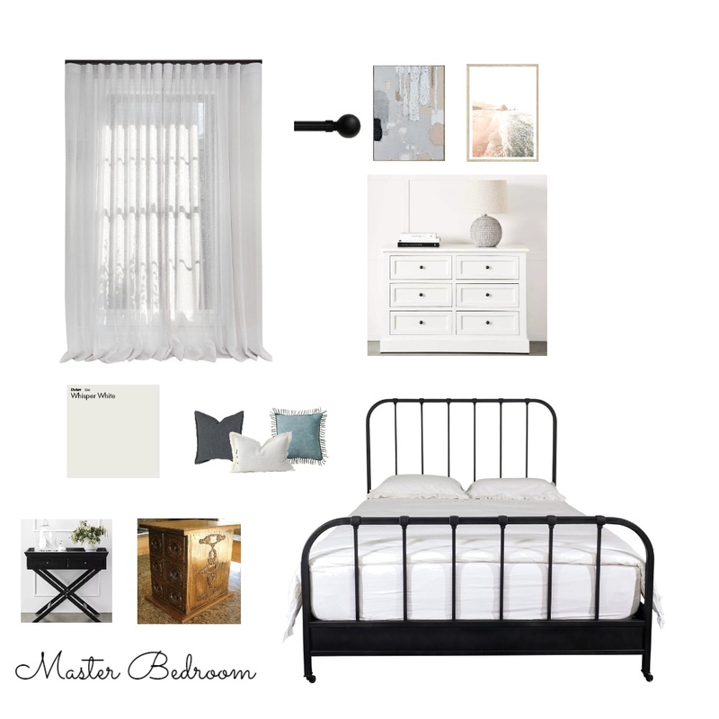 Master Bedroom Mood Board by Shona's Designs on Style Sourcebook