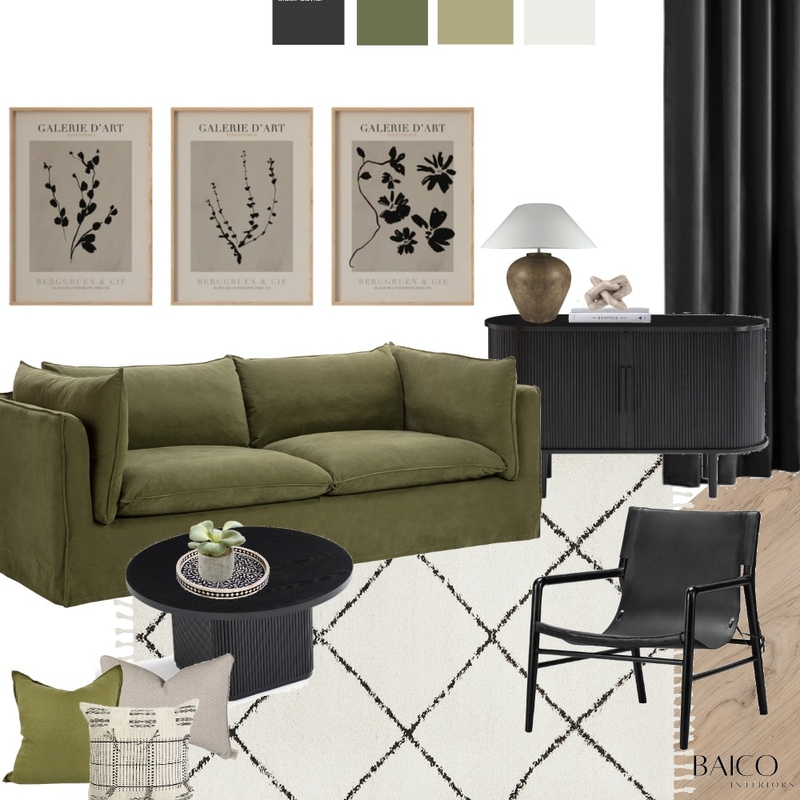 Living Mood Board by Baico Interiors on Style Sourcebook