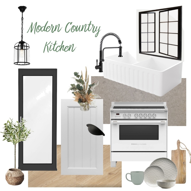 Modern Country Kitchen Mood Board by Kohesive on Style Sourcebook