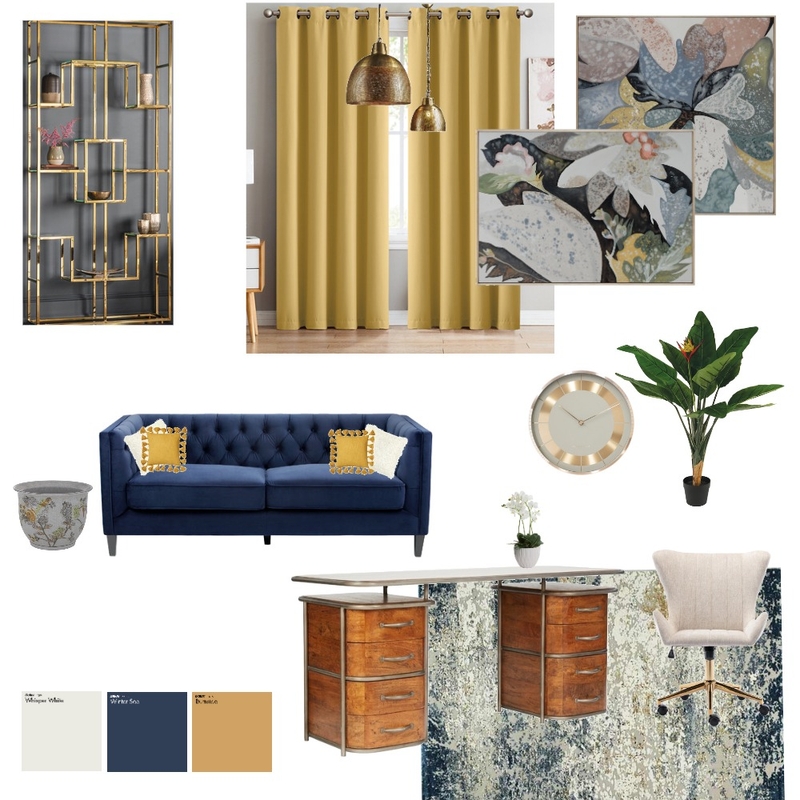 office Mood Board by debra galura on Style Sourcebook