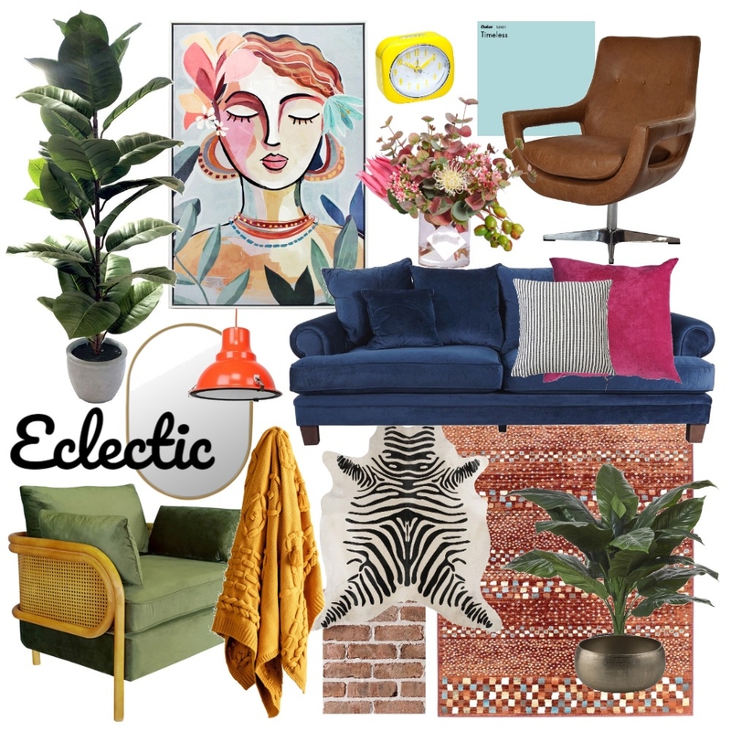 Eclectic Style V3 Mood Board by jess.lamb4 on Style Sourcebook