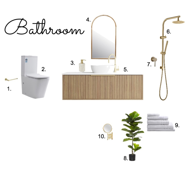 Bathroom Mood Board by JenelleSutherland on Style Sourcebook