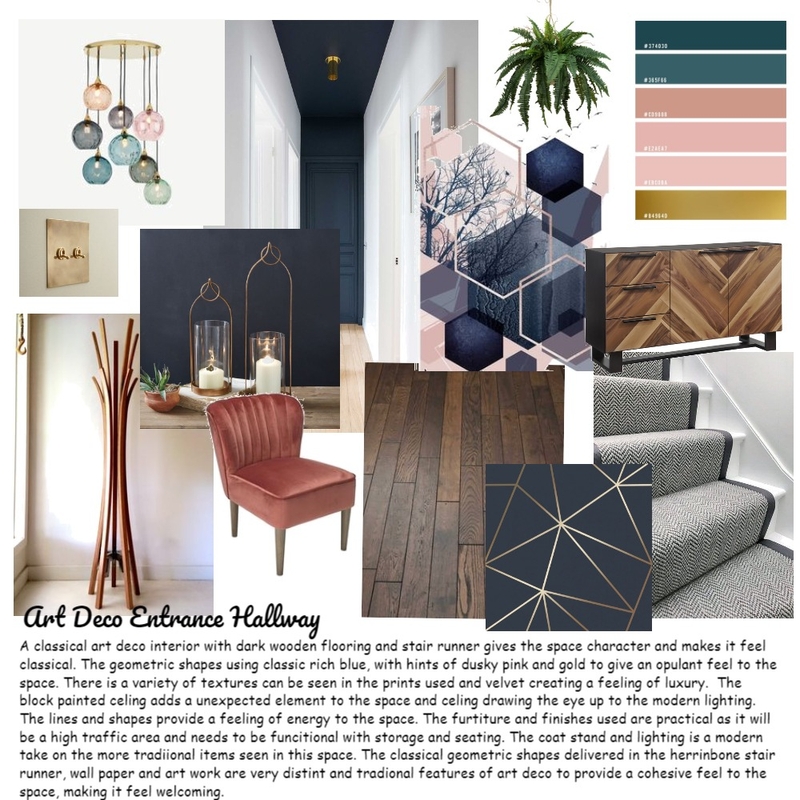 Art Deco Hallway Mood Board by ChloeNicholson on Style Sourcebook