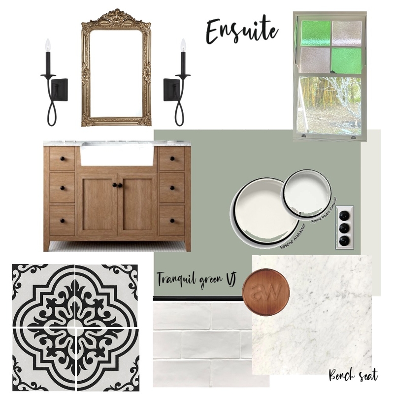 Heartwood Farm Ensuite Mood Board by BRAVE SPACE interiors on Style Sourcebook