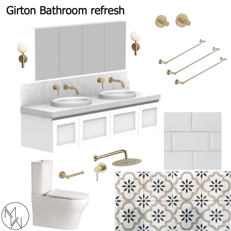 Girton bathroom refresh Mood Board by melw on Style Sourcebook