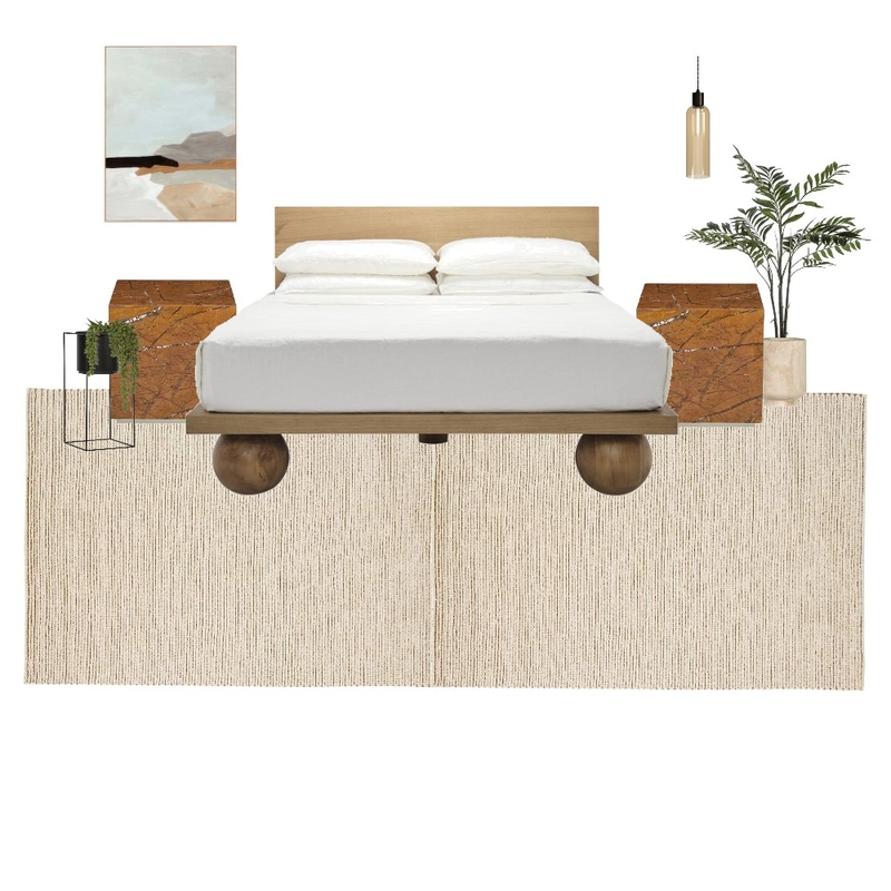 Balanced Bedroom Mood Board by Interiors By Jive on Style Sourcebook