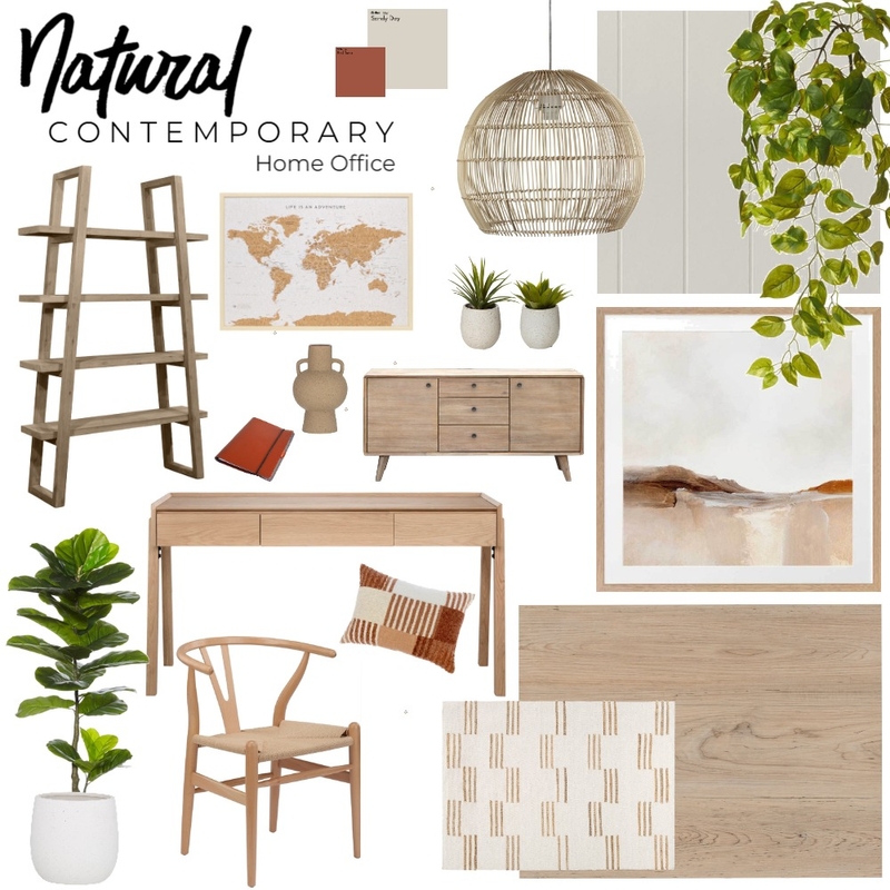 Natural Contemporary Mood Board by Project Müdi on Style Sourcebook
