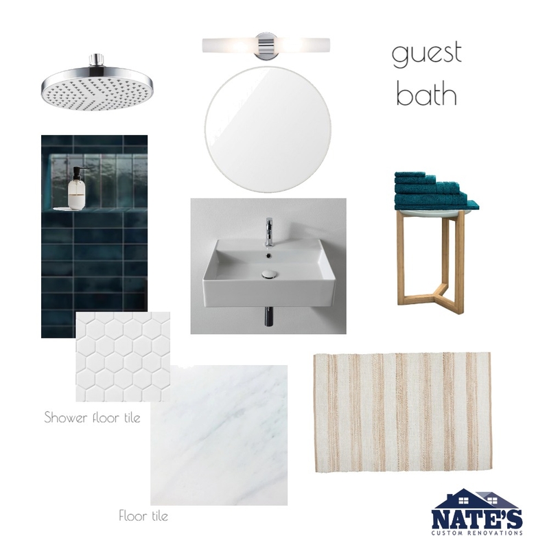 guest bath Mood Board by lincolnrenovations on Style Sourcebook
