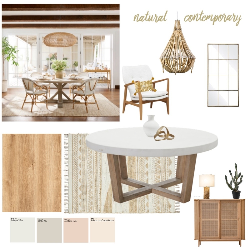 Natural Contemporary 2 Mood Board by Tanya Hunt on Style Sourcebook