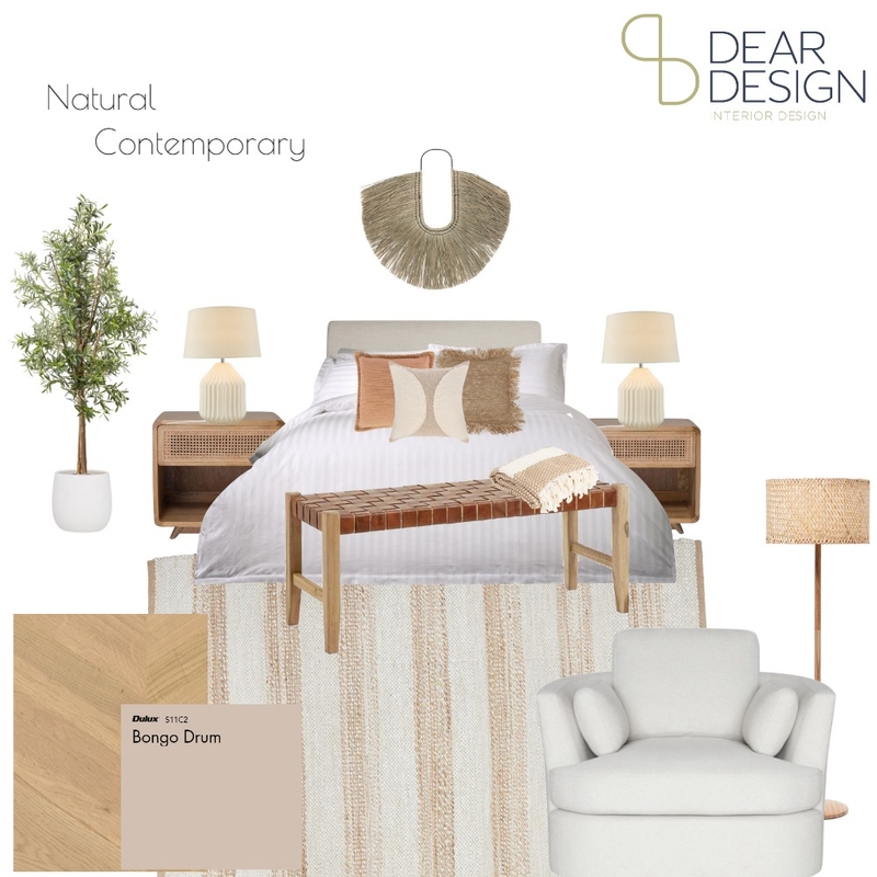 Natural Contemporary Mood Board by Dear Deisgn on Style Sourcebook