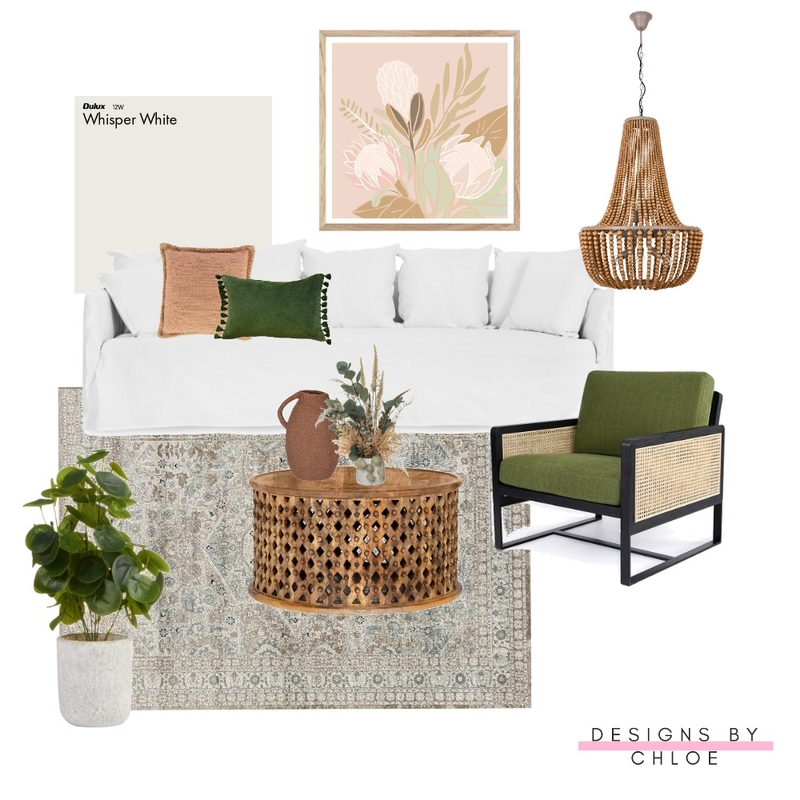 Modern Boho Mood Board by Designs by Chloe on Style Sourcebook