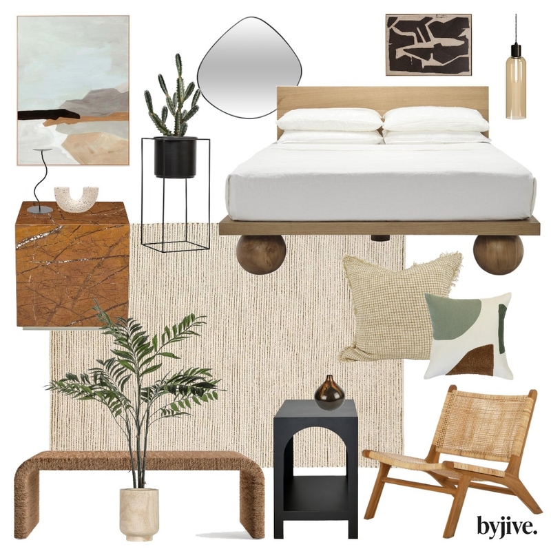 Bedroom #1 Mood Board by Interiors By Jive on Style Sourcebook