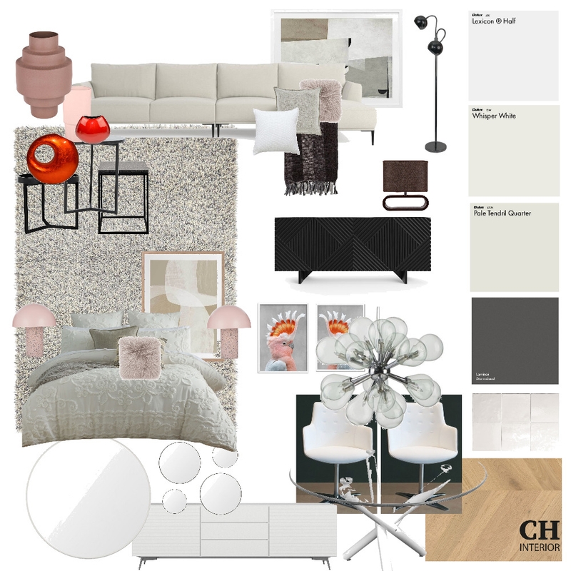 Schmarjestrasse coral Mood Board by CH-Interior on Style Sourcebook
