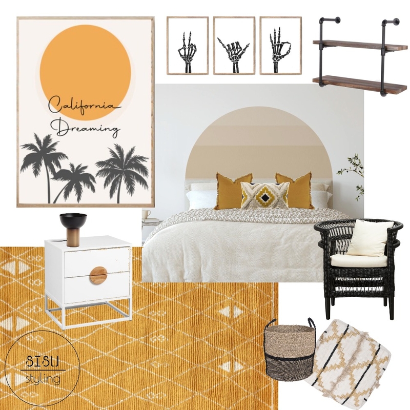California dreaming tween bedroom Mood Board by Sisu Styling on Style Sourcebook