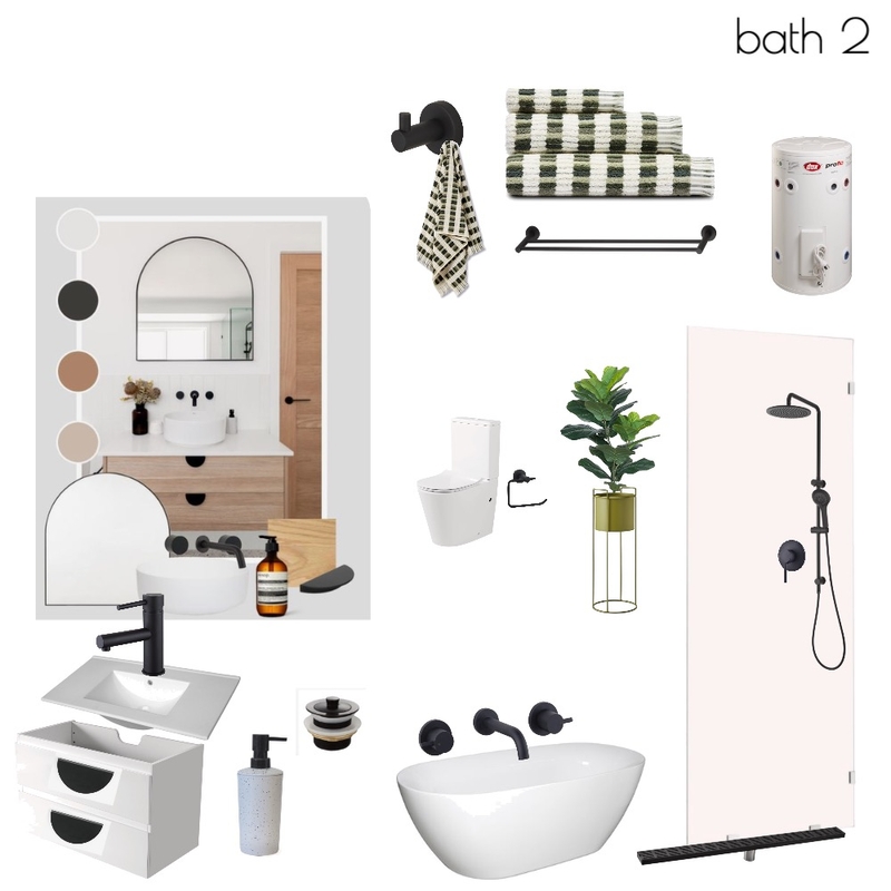 Bunnings bathroom 2 Mood Board by sb1972 on Style Sourcebook