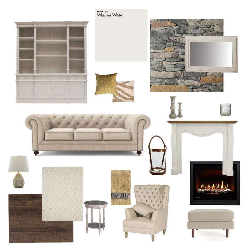 Modern Country Mood Board by Jo Cullen on Style Sourcebook