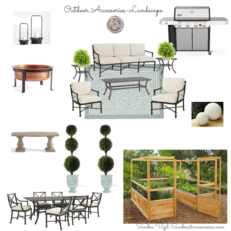 Outdoor Accessories Mood Board by SDGVigil on Style Sourcebook