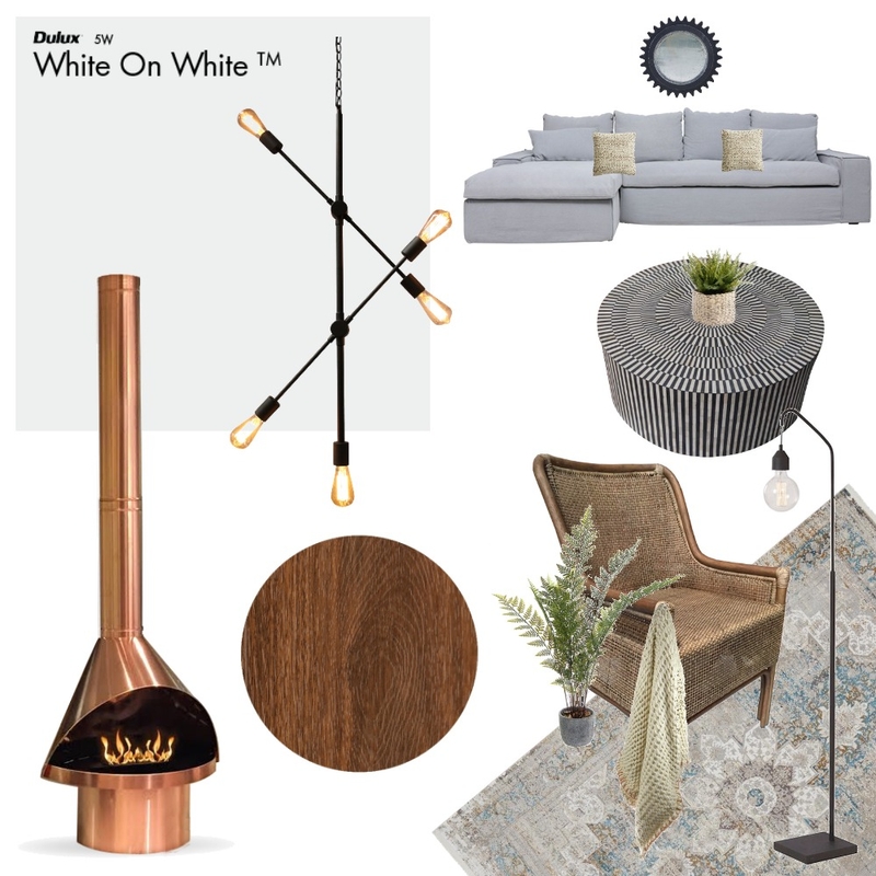 Living room - Fire Mood Board by misstahneejade on Style Sourcebook