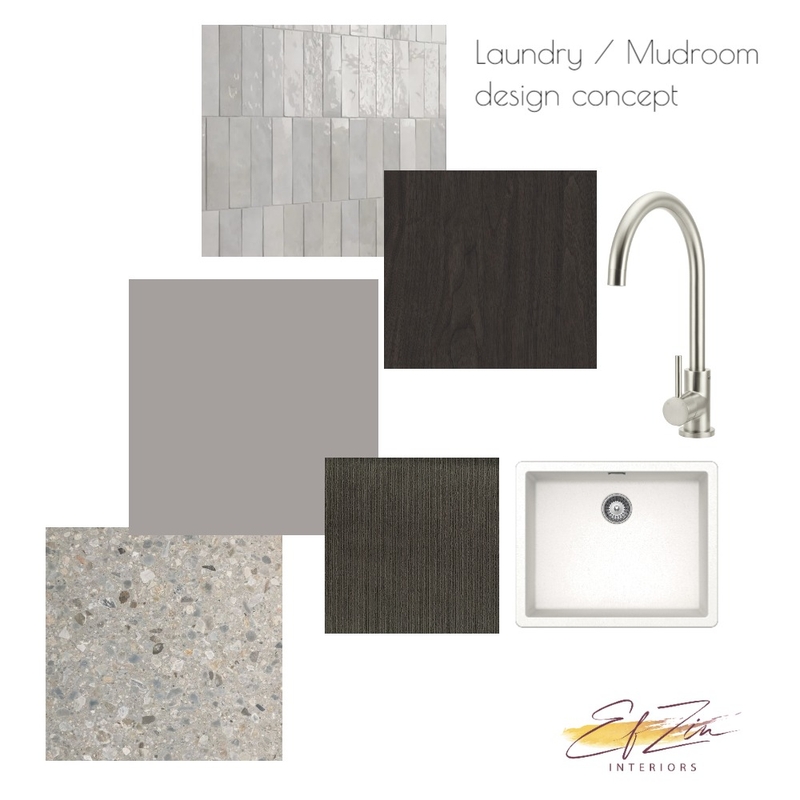 Kensie 350 Laundry / Mudroom concept Mood Board by EF ZIN Interiors on Style Sourcebook