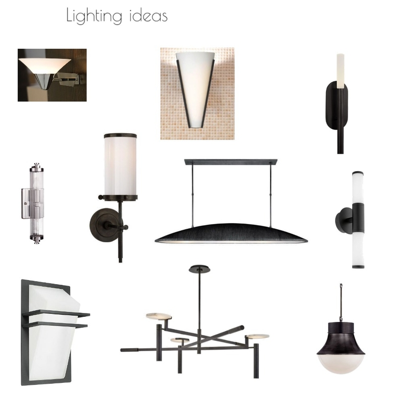 Kensie 350 Lighting Mood Board by EF ZIN Interiors on Style Sourcebook