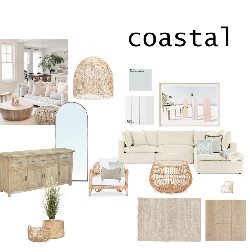 Coastal Mood Board by hildur on Style Sourcebook