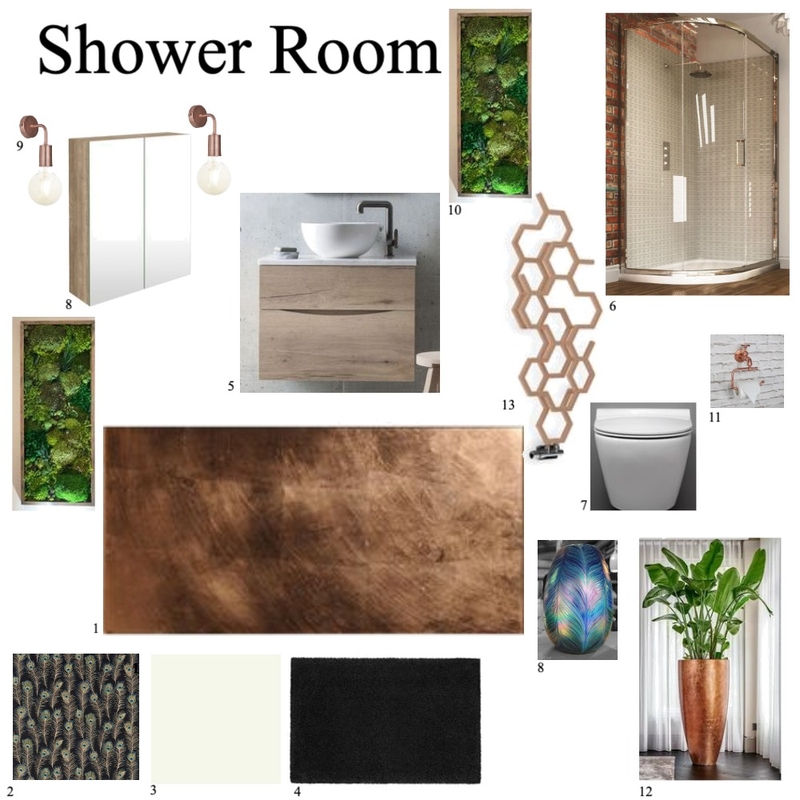 Shower Room.2 mod 9 Mood Board by Ilja Abbattista on Style Sourcebook