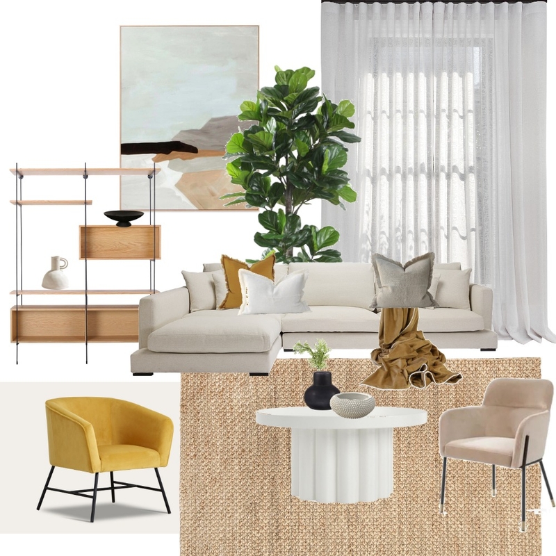 Living Mood Board by Lillians Design & Styling on Style Sourcebook