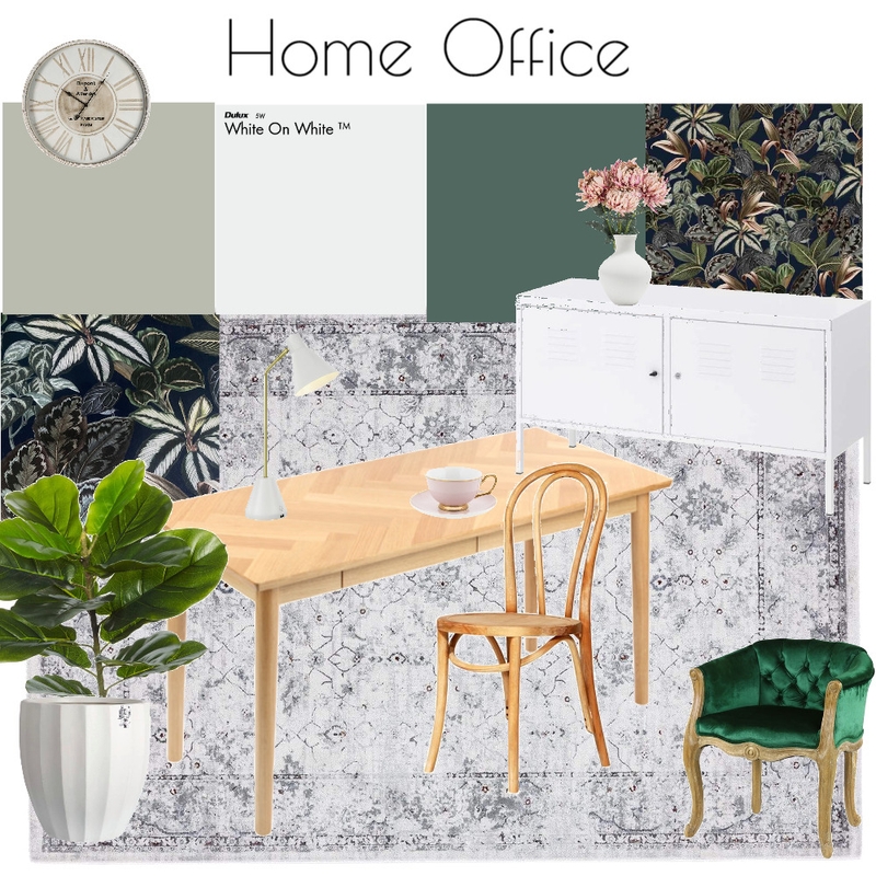 Home Office - Elisha Rug Mood Board by MrsLofty on Style Sourcebook