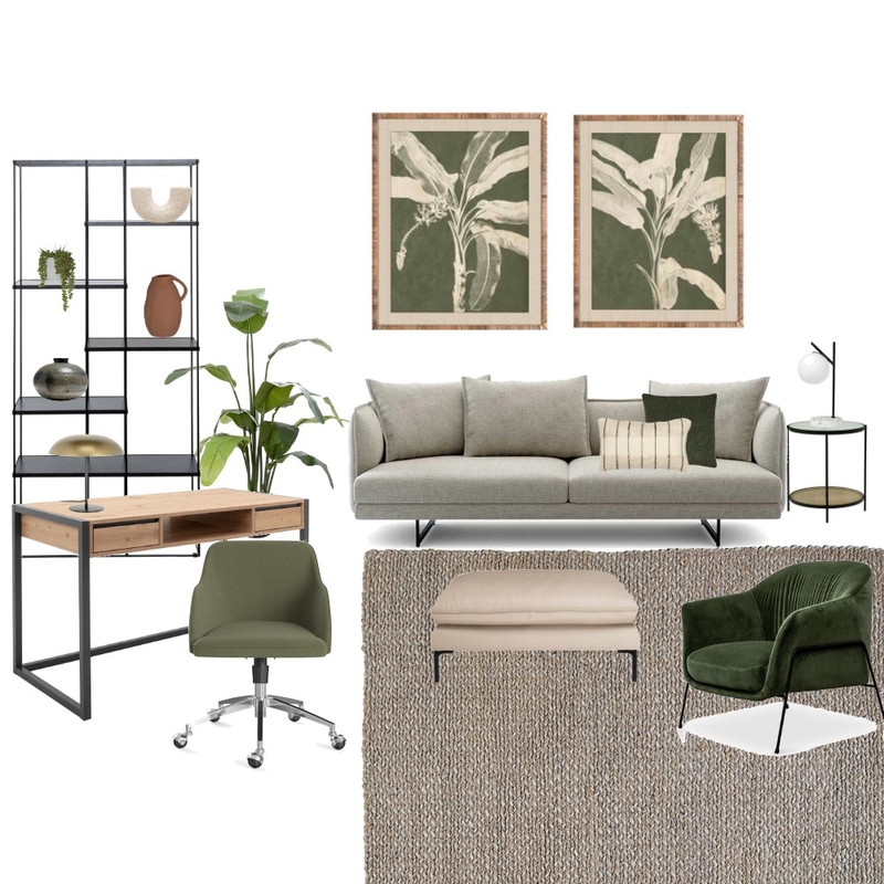 Upstairs Living/Study Mood Board by Lillians Design & Styling on Style Sourcebook