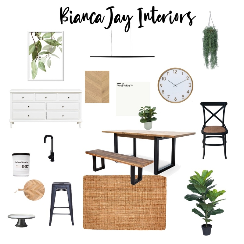 Modern Kitchen Dining Mood Board by Bianca Jay Interiors on Style Sourcebook