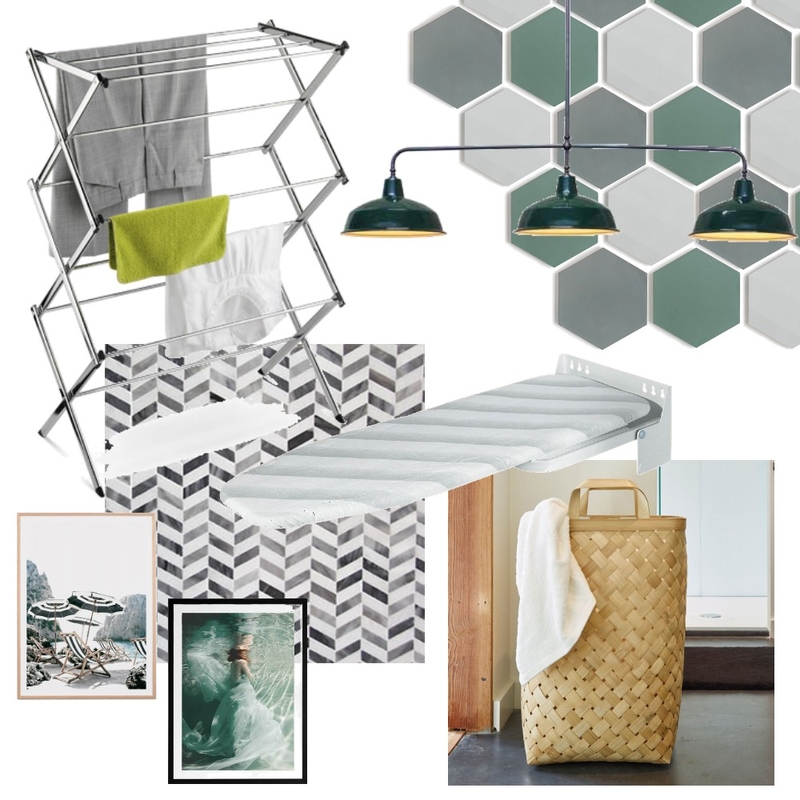 Laundry Mood Board by Elaina on Style Sourcebook