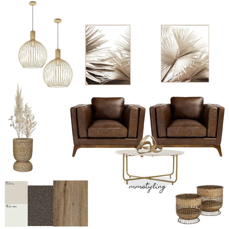 Lounge Room Mood Board by MM Styling on Style Sourcebook