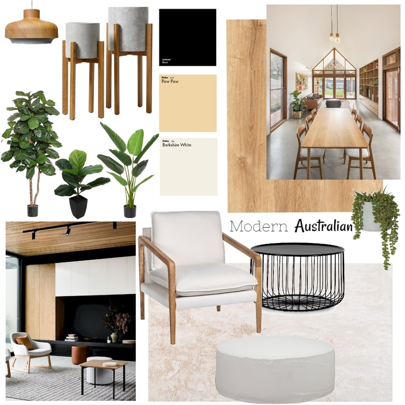 Modern Australian Mood Board by Barbara Gibbons on Style Sourcebook