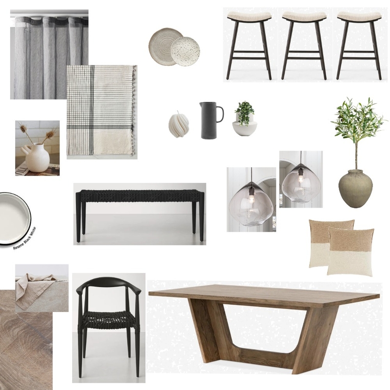 Module 9: Dining Mood Board by alicebadger on Style Sourcebook