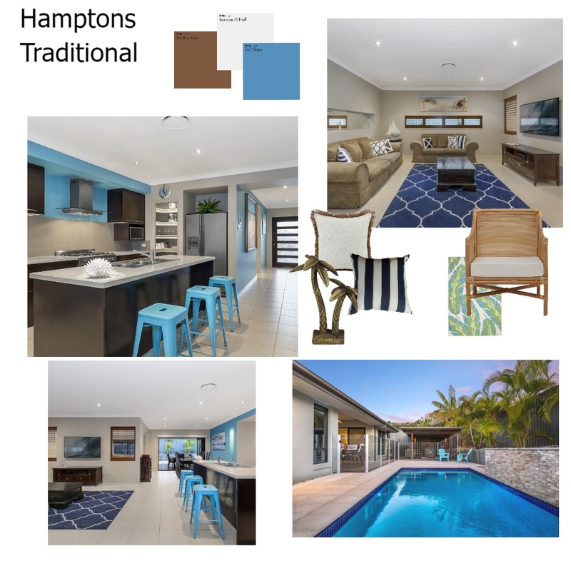 Hamptons Traditional Mood Board by StyleUp on Style Sourcebook