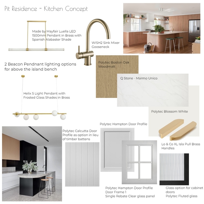 Pit Residence - Kitchen Concept Mood Board by klaudiamj on Style Sourcebook