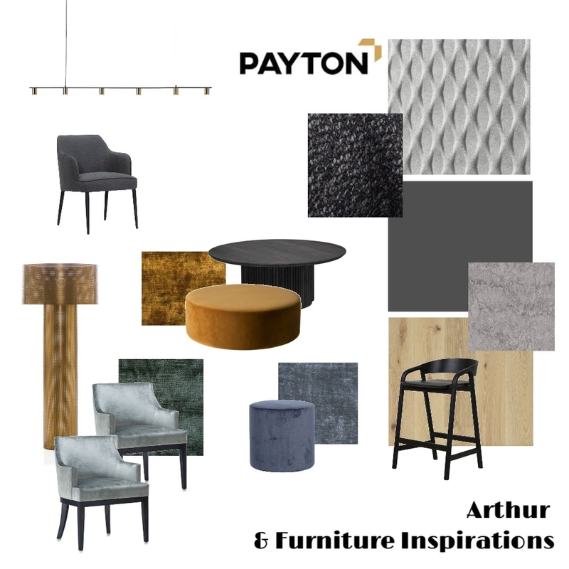 Payton Furniture Concept Arthur G Mood Board by Boutique Yellow Interior Decoration & Design on Style Sourcebook