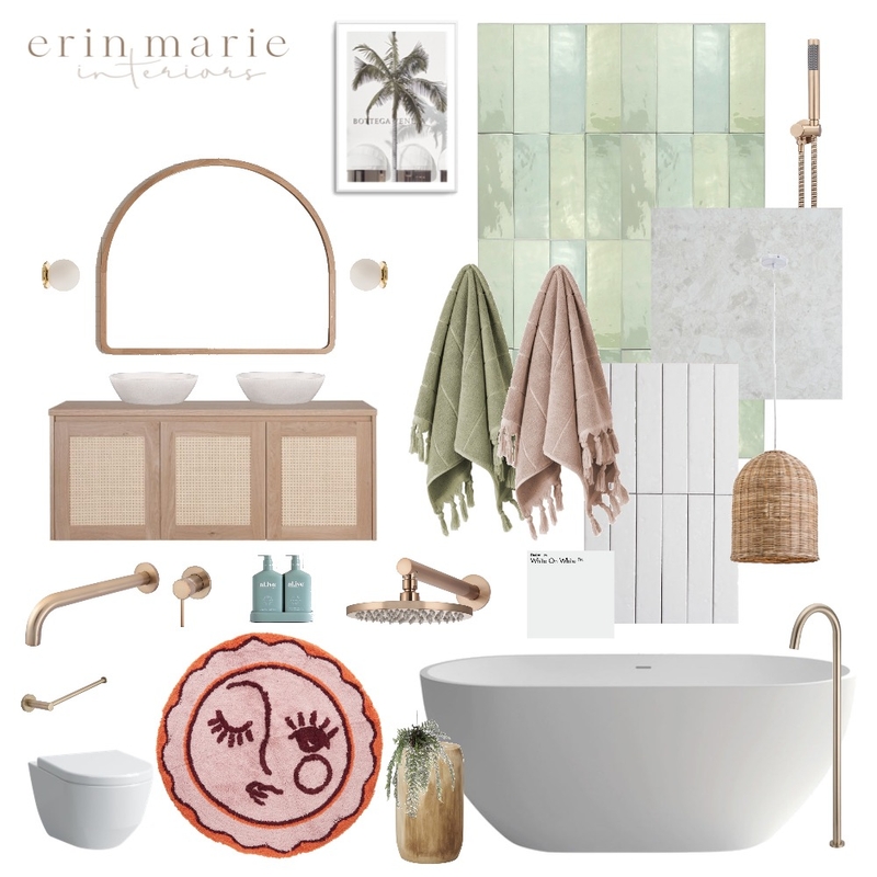 Main Bathroom Mood Board by erinmariejackson on Style Sourcebook